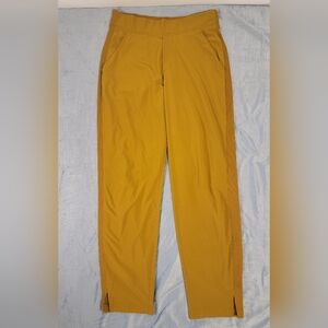 Athleta Brooklyn mustard pants